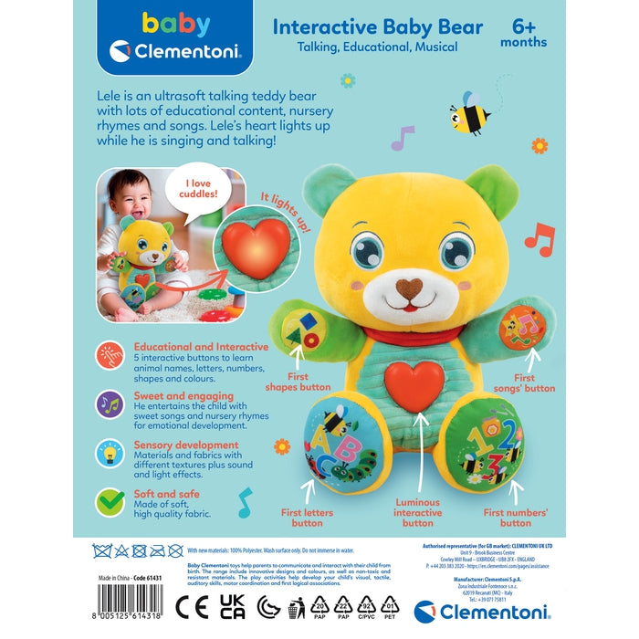 Clementoni Ferme Interactive Pour Bébé 17723 - Acheter Sur