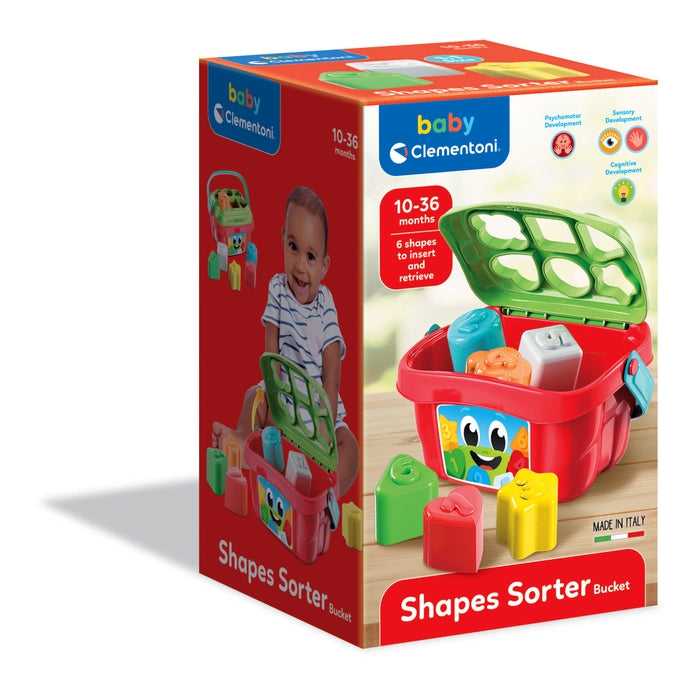 Shape Sort Bucket Shape Sorter Bucket Clementoni UK