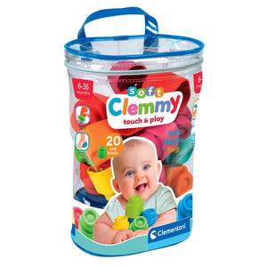 Clemmy Touch & Play 20 Pc Block Bag