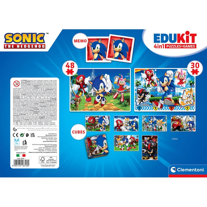 Sonic  - 4 in 1 Edukit