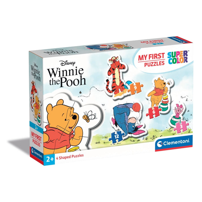 Disney Winnie The Pooh - 1x3 + 1x6 + 1x9 + 1x12 pieces Clementoni UK