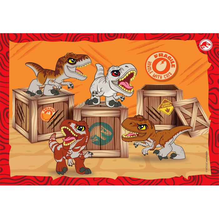 Jurassic World - 1x12 + 1x16 + 1x20 + 1x24 pieces Clementoni UK