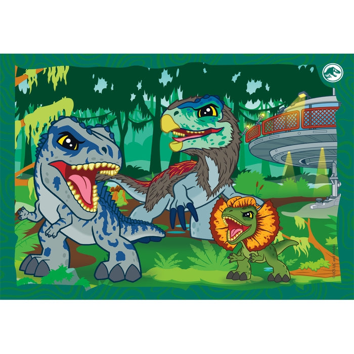 Jurassic World - 1x12 + 1x16 + 1x20 + 1x24 pieces Clementoni UK