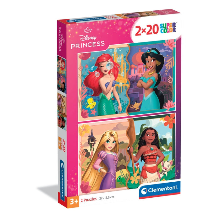 Disney Princess - 2x20 pieces Clementoni UK