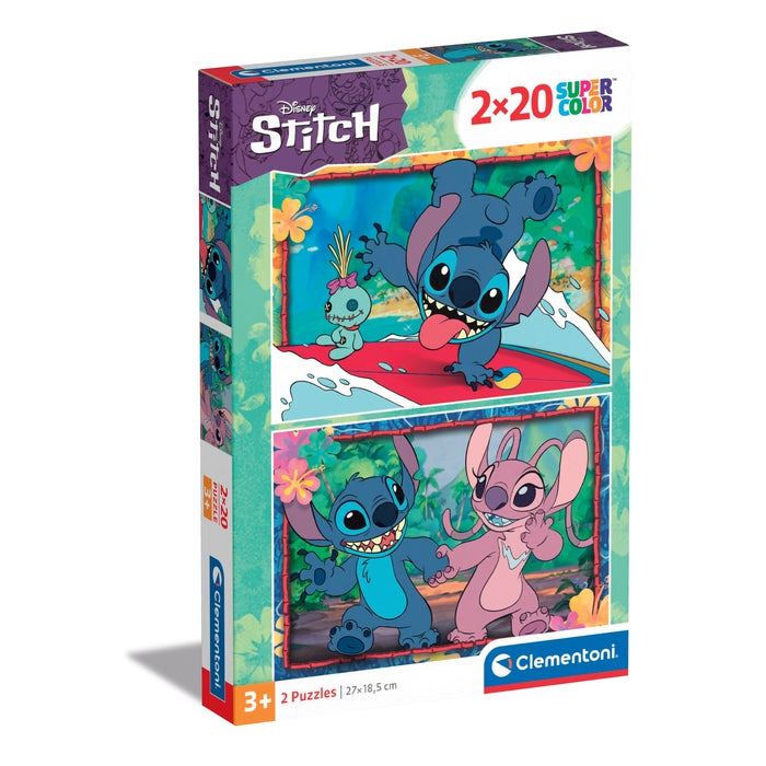 Disney Stitch - 2x20 pieces Clementoni UK