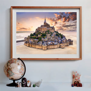 The Mont Saint - Michel Rising - 1500 pieces Clementoni UK