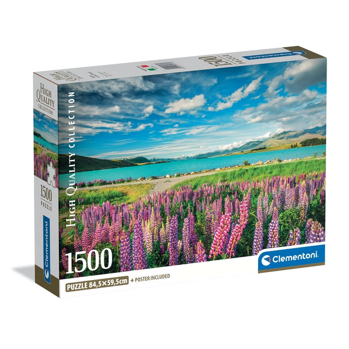 Lupins At Lake Tekapo - 1500 pieces Clementoni UK