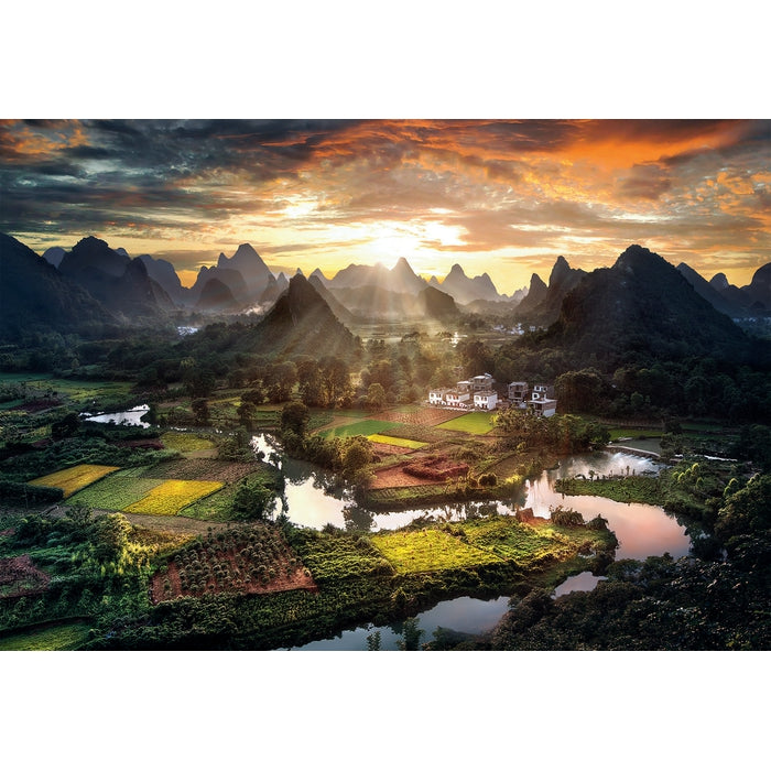 Clementoni Puzzle 2000 Piezas Paisaje Vista de China, Puzzle Adulto (32564), Multicolor precios, baratos, ofertas, comprar