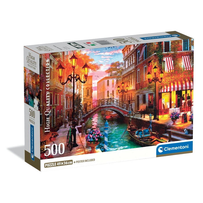 Sunset Over Venice - 500 pieces Clementoni UK