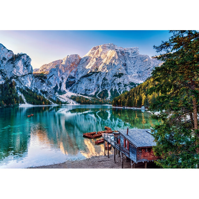 Emerald Lake Braies - 1000 pieces Clementoni UK