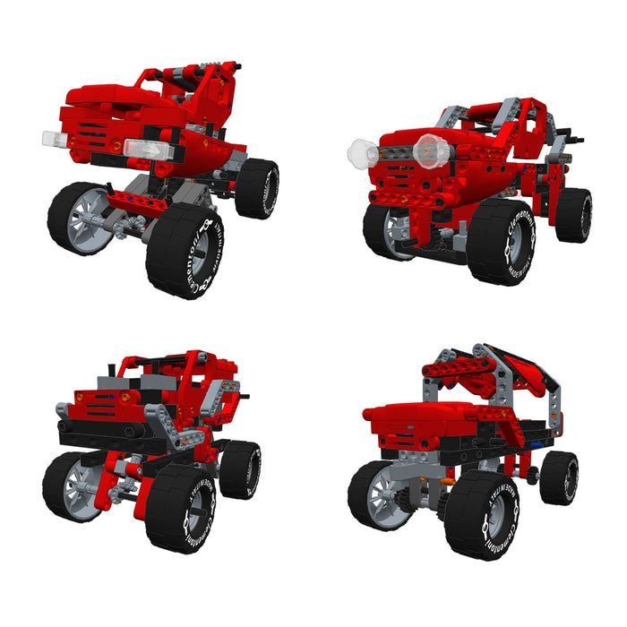 Clementoni Mechanics Lab Camion Minero – Set Costruzioni 2 Modelli Con App 3D, Oltre 150 Pezzi, Per Bambini 8+ (55439) - 5