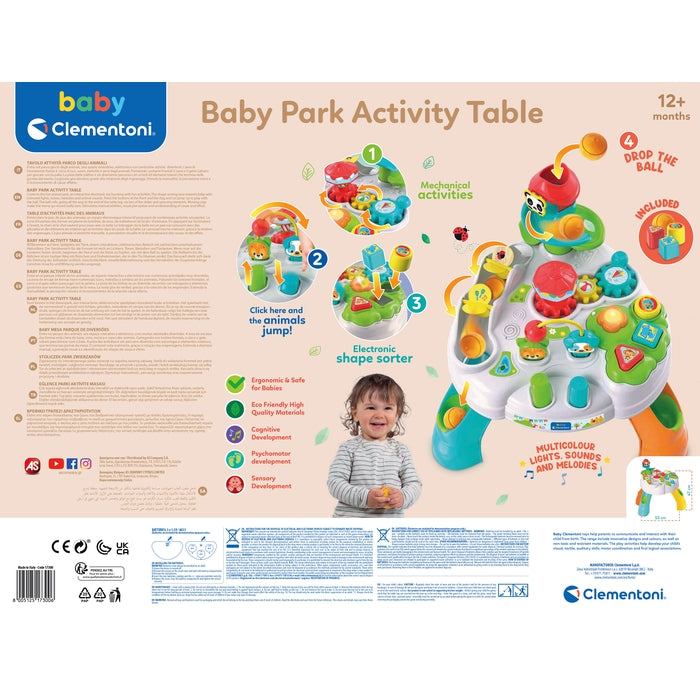 Baby Park Activity Table Clementoni UK