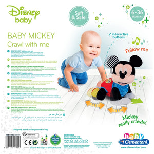 Baby Mickey Crawl with me