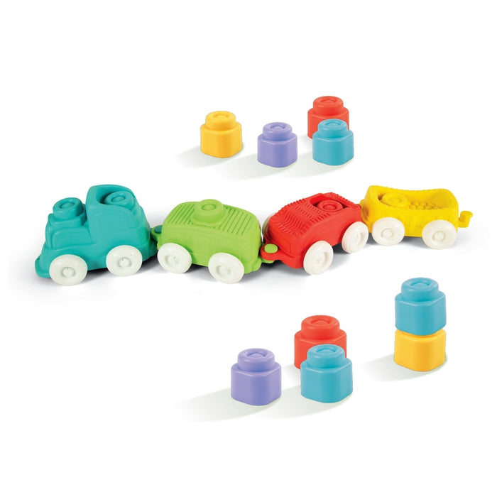 Clementoni- Soft Sensoriale, Colorata con mattoncini Clemmy, Bambini 6 –  Giochiamo Store
