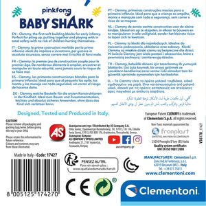 Baby Shark Clemmy Soft Blocks Bucket