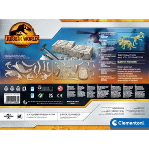 Jurassic World - Dino kit 2in1 Triceratop+Velociraptor