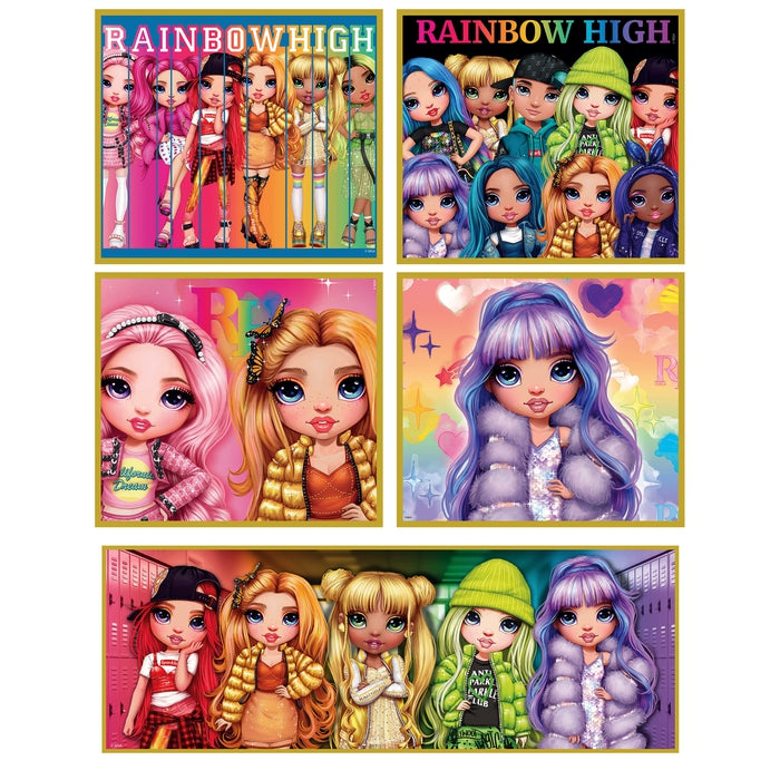 Rainbow High - 1x60 + 2x48 + 4x30 + 3x18 pieces