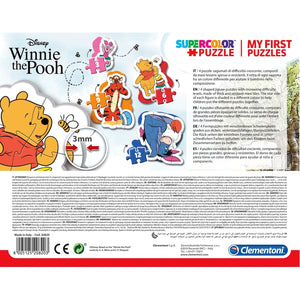 Disney Winnie The Pooh - 1x3 + 1x6 + 1x9 + 1x12 pieces