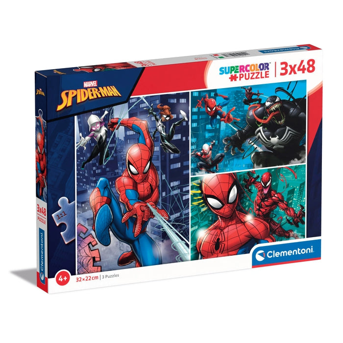 Marvel Spider-Man - 3x48 pieces Clementoni UK