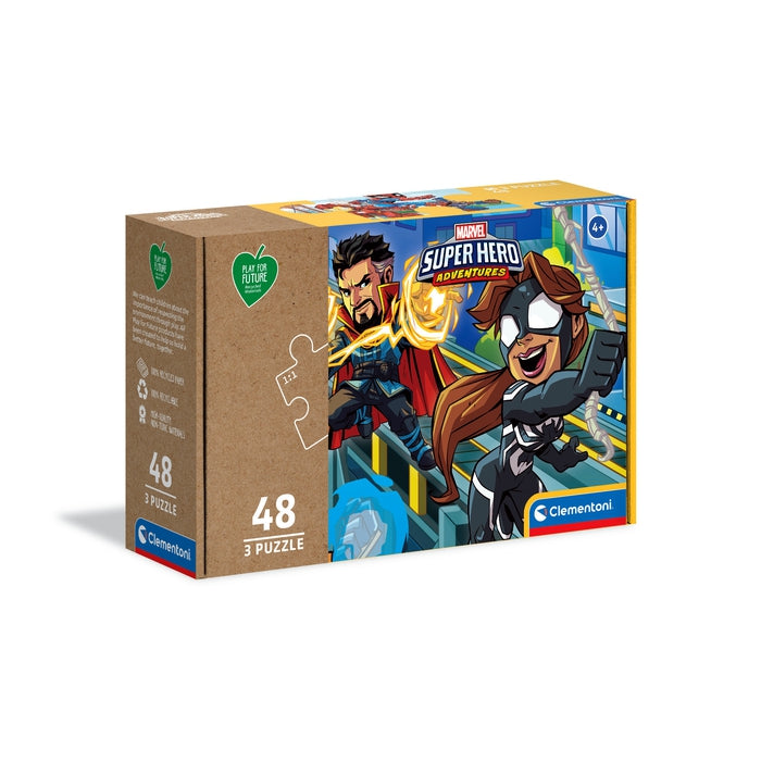 Marvel Super Hero - 3x48 pieces