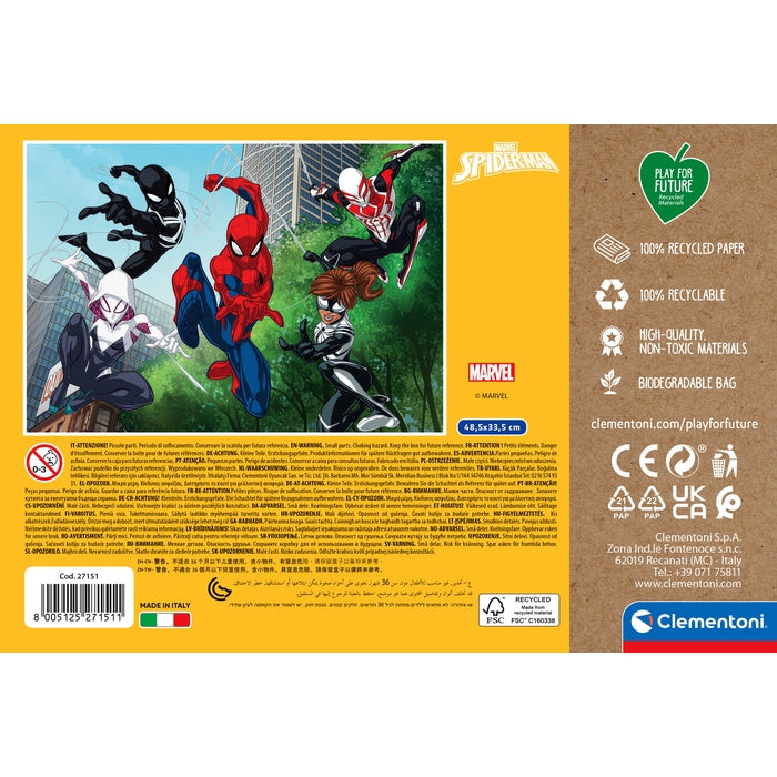 Marvel Spider-Man - 104 pièces Clementoni FR