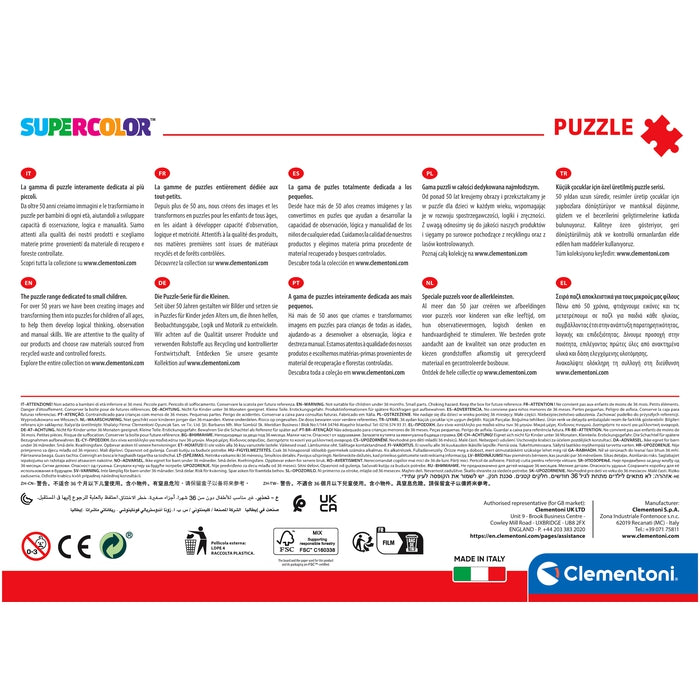 Clementoni Puzzle 104el Brilliant Rainbow High 20343