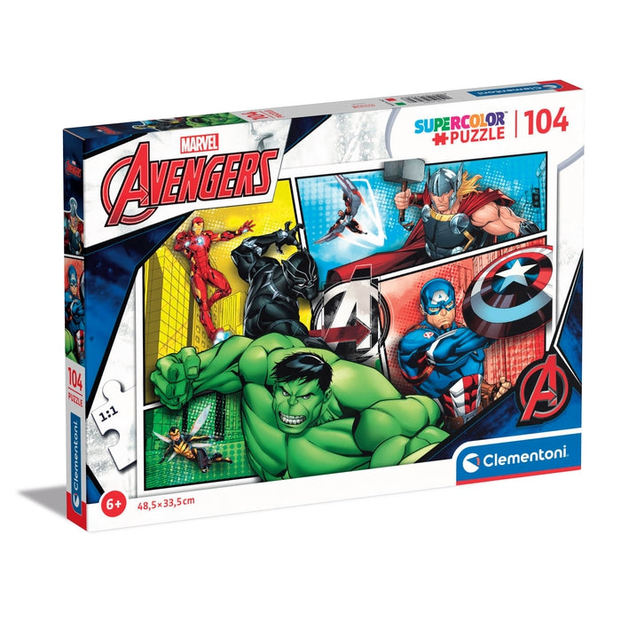 Puzzle adulte impossible marvel avengers - 1000 pieces - clementoni -  collection super heroes - Puzzle - Achat & prix