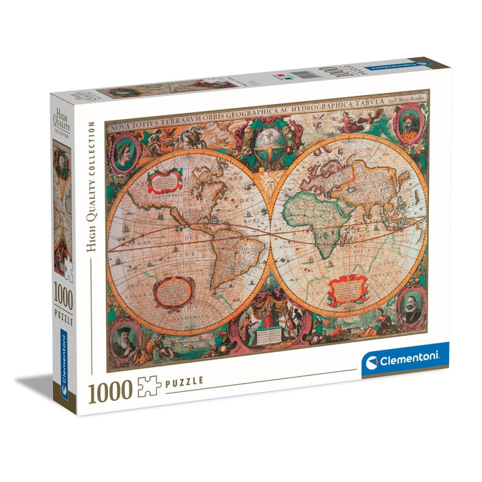 Puzzle 1000 pezzi Mappamondo Disney