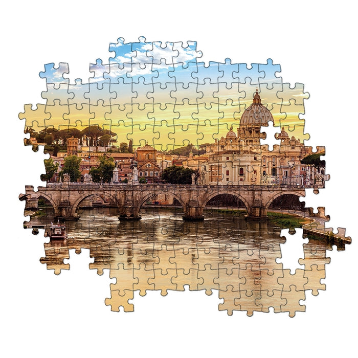 Puzzle 1500 pièces : Vue Italienne - Clementoni - Rue des Puzzles