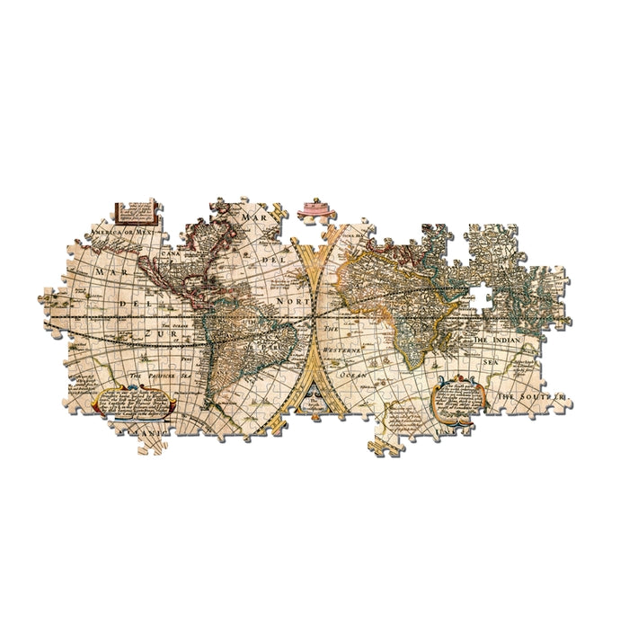 Puzzle Mapa Antiguo De 3000 Piezas Clementoni