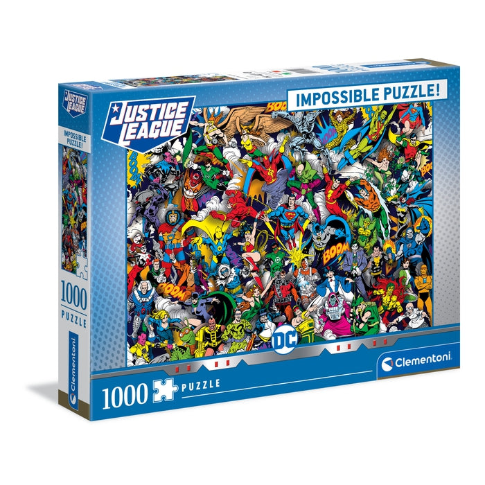 Puzzle 1000 pièces : Impossible puzzle : Mordillo - Clementoni - Rue des  Puzzles