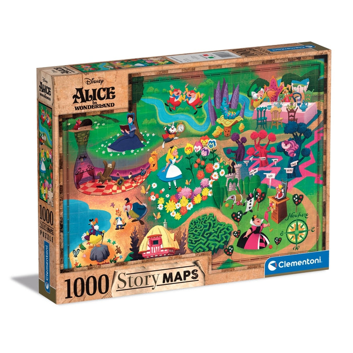 Disney Maps Frozen - 1000 pièces Clementoni FR