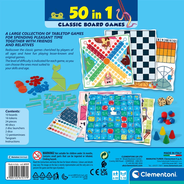 50 in 1 - Classic Board Games