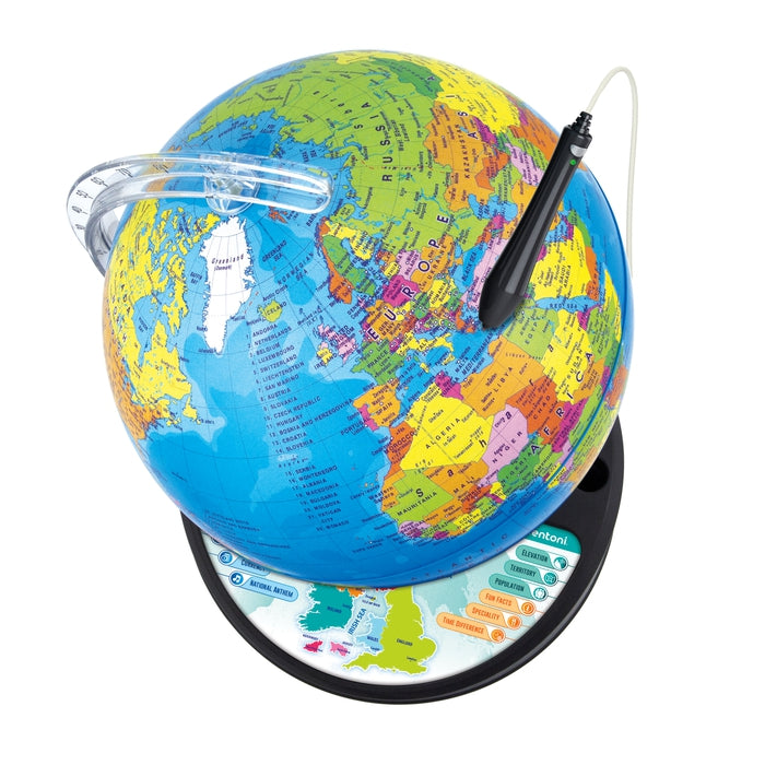 Globe terrestre interactif - Play For Future Clementoni : King Jouet,  Découvrir le monde Clementoni - Jeux et jouets éducatifs
