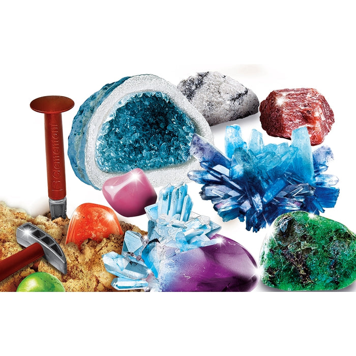 Clementoni SCIENCE - MEGA Fluo Crystals